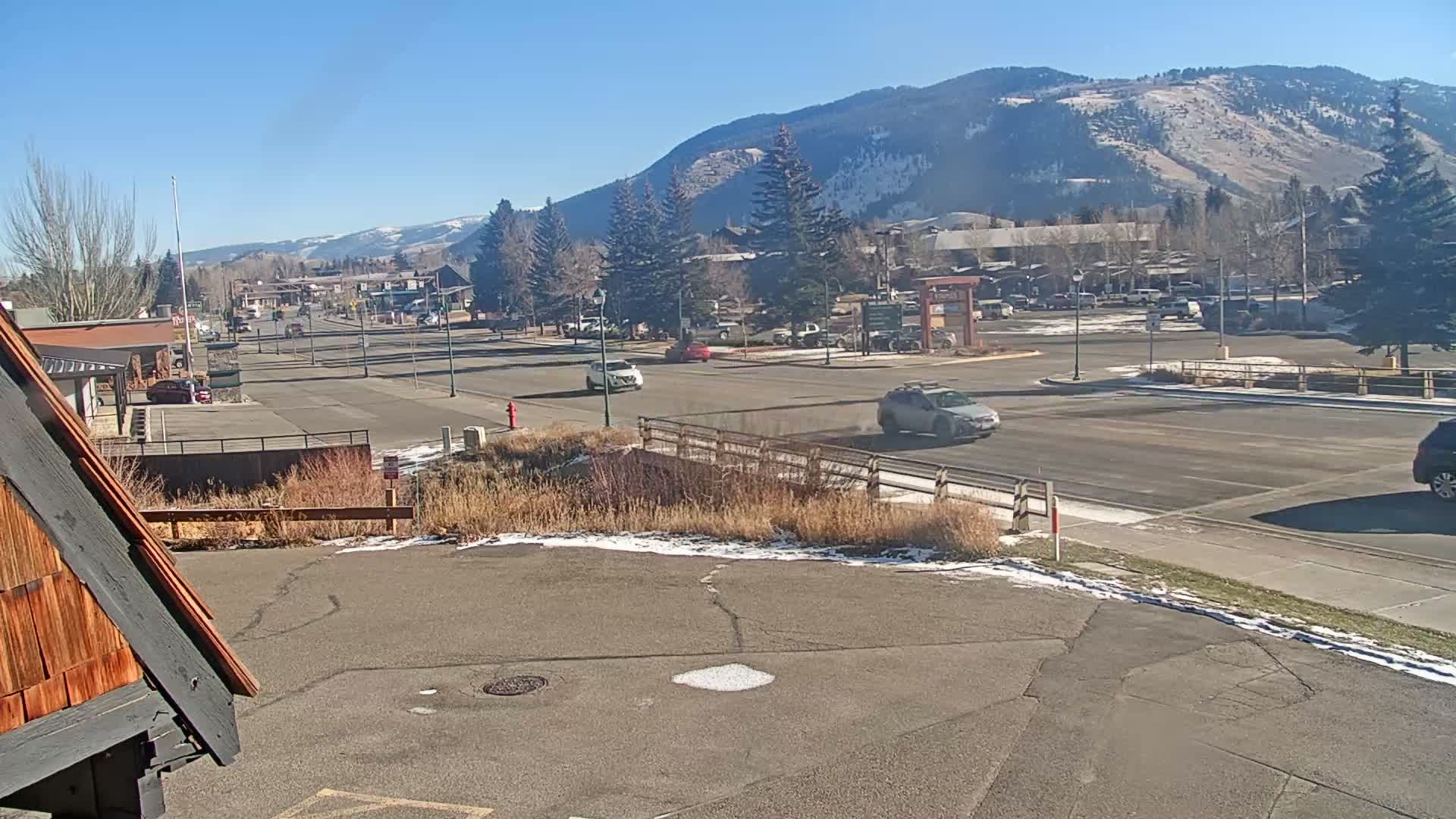 Jackson Hole, Jackson W Broadway Street 191 Live Cam - Jackson, Teton, Wyoming, USA
