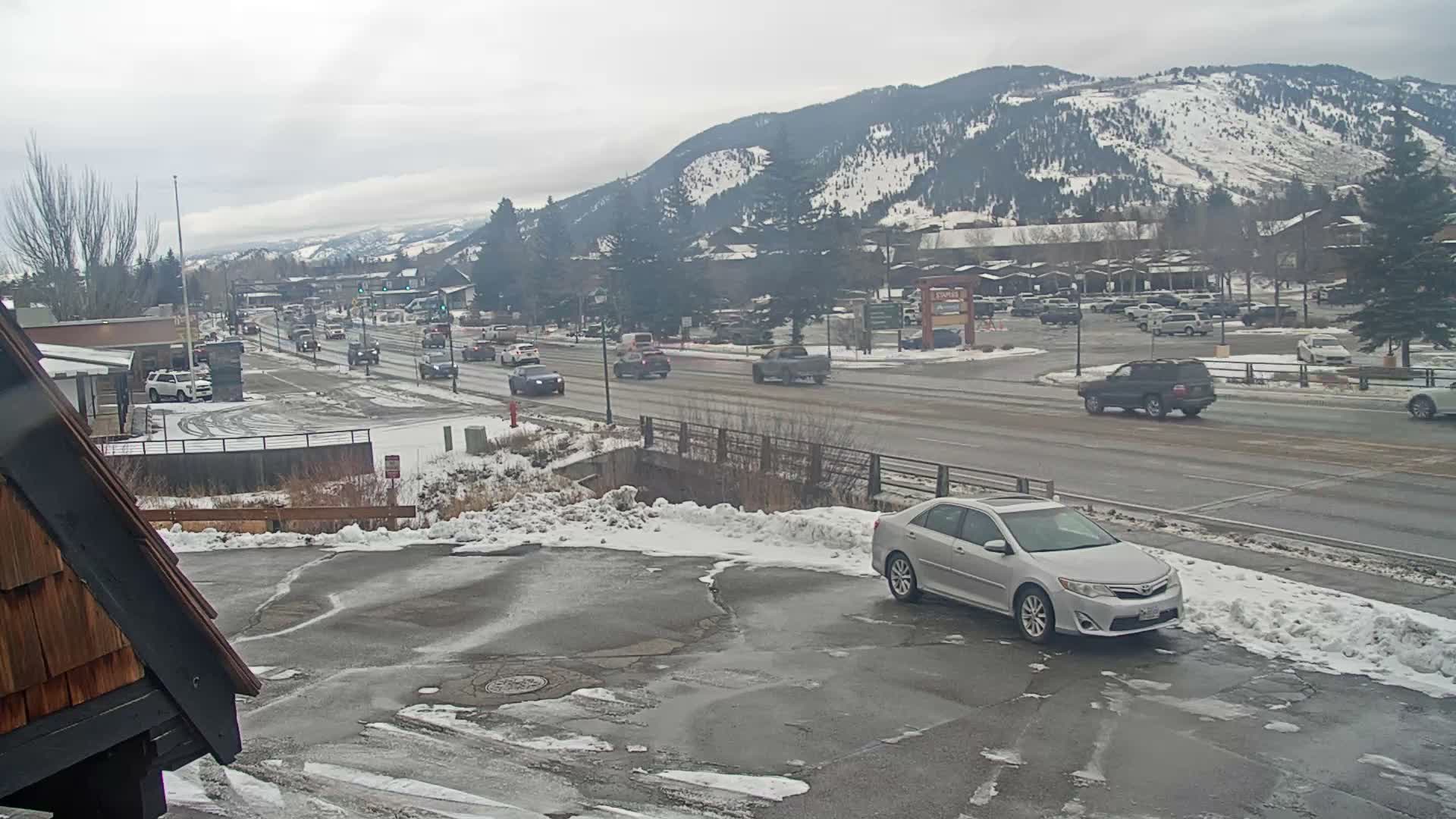 Jackson Hole, Jackson W Broadway Street 191 Live Cam - Jackson, Teton, Wyoming, USA
