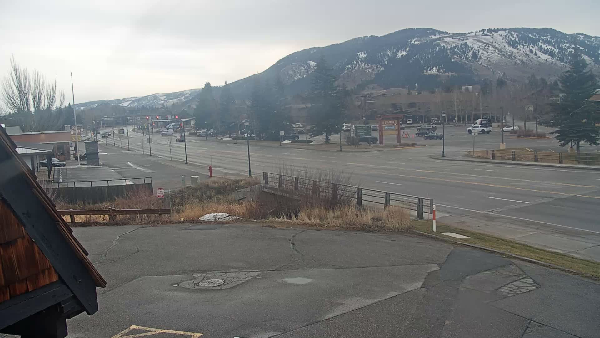 Jackson Hole, Jackson W Broadway Street 191 Live Cam - Jackson, Teton, Wyoming, USA