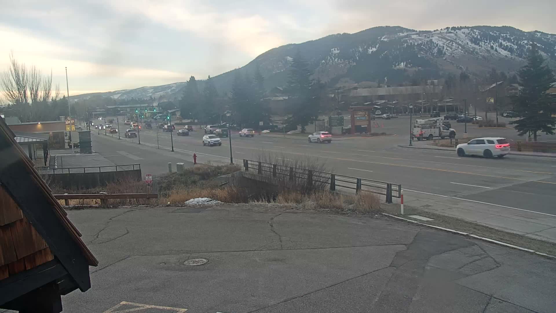 Jackson Hole, Jackson W Broadway Street 191 Live Cam - Jackson, Teton, Wyoming, USA