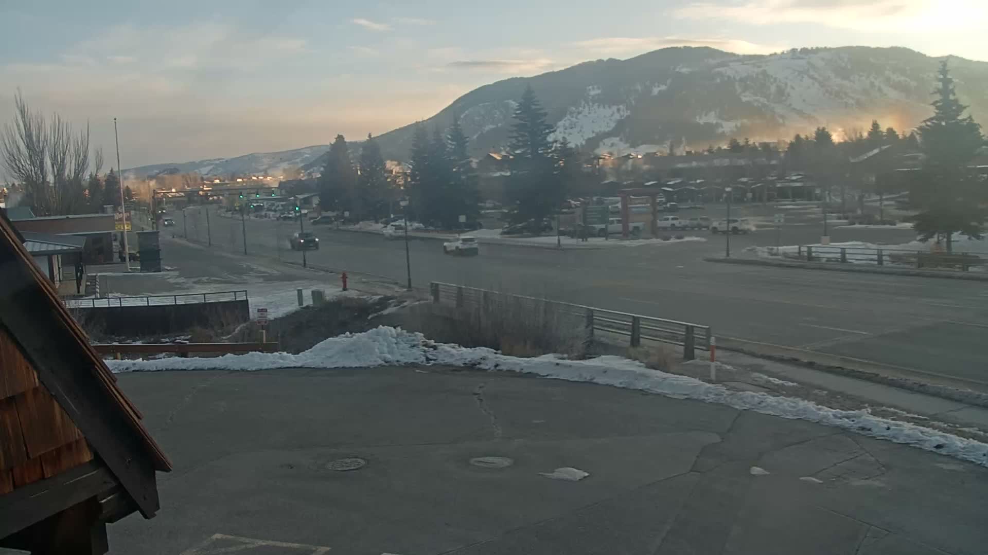 Jackson Hole, Jackson W Broadway Street 191 Live Cam - Jackson, Teton, Wyoming, USA