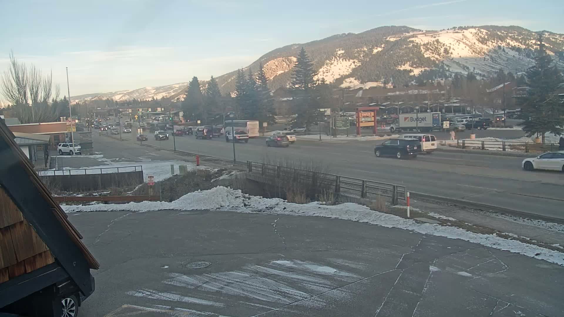 Jackson Hole, Jackson W Broadway Street 191 Live Cam - Jackson, Teton, Wyoming, USA