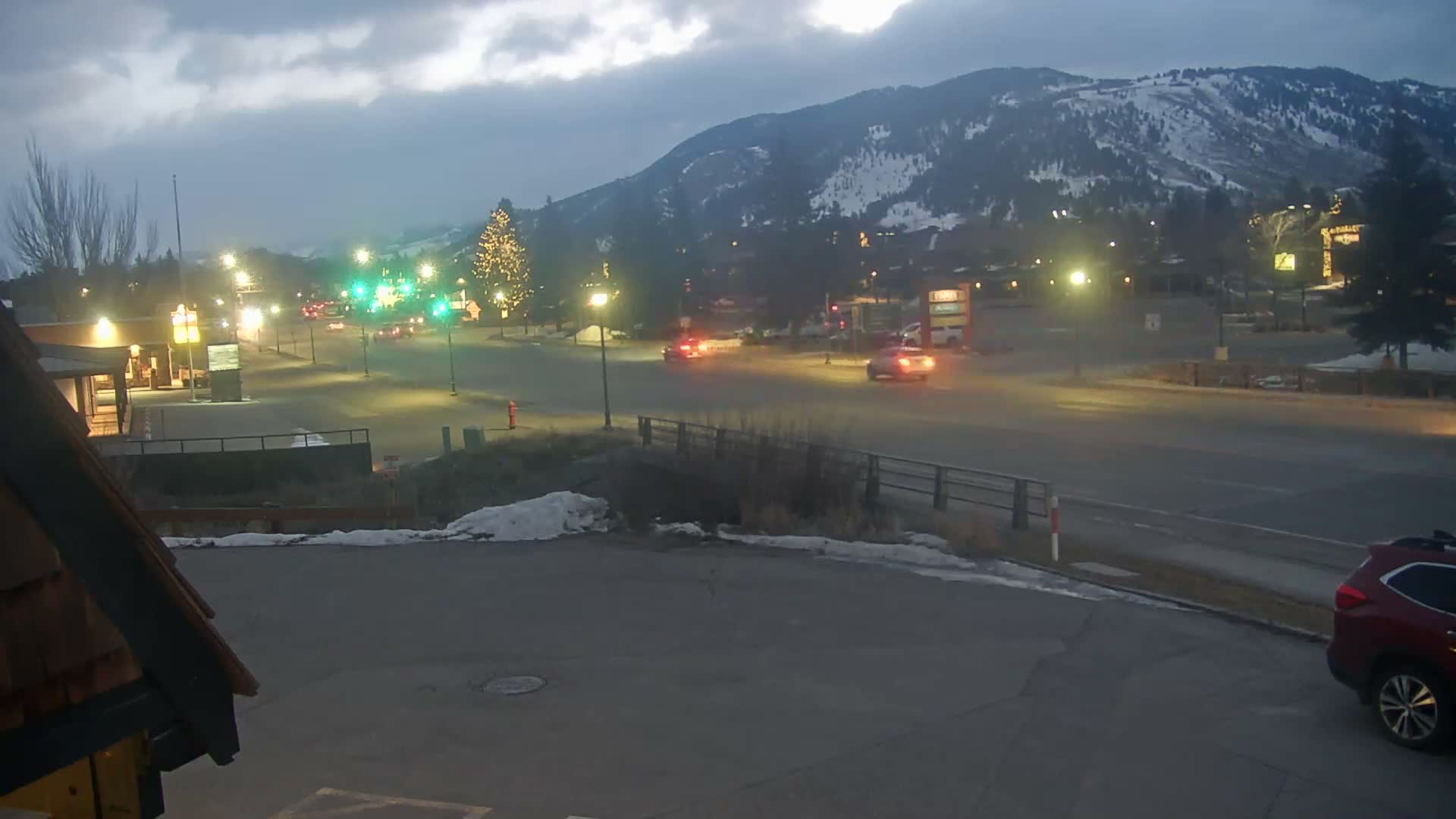 Jackson Hole, Jackson W Broadway Street 191 Live Cam - Jackson, Teton, Wyoming, USA