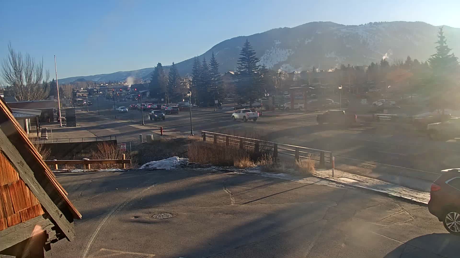 Jackson Hole, Jackson W Broadway Street 191 Live Cam - Jackson, Teton, Wyoming, USA