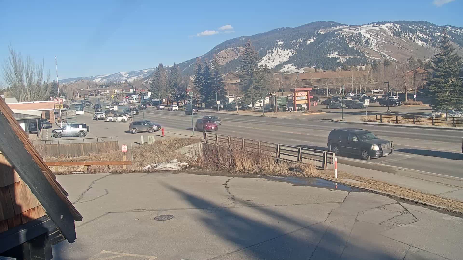 Jackson Hole, Jackson W Broadway Street 191 Live Cam - Jackson, Teton, Wyoming, USA