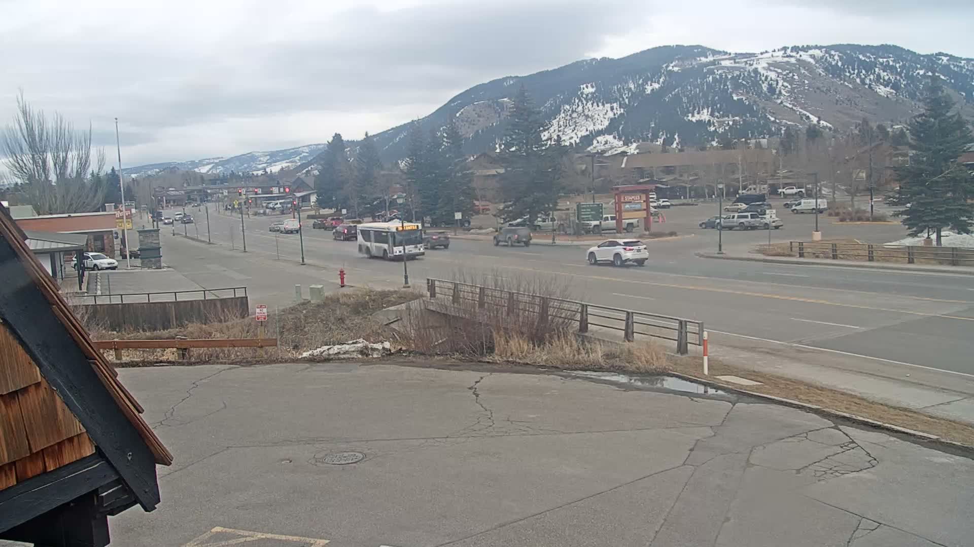 Jackson Hole, Jackson W Broadway Street 191 Live Cam - Jackson, Teton, Wyoming, USA