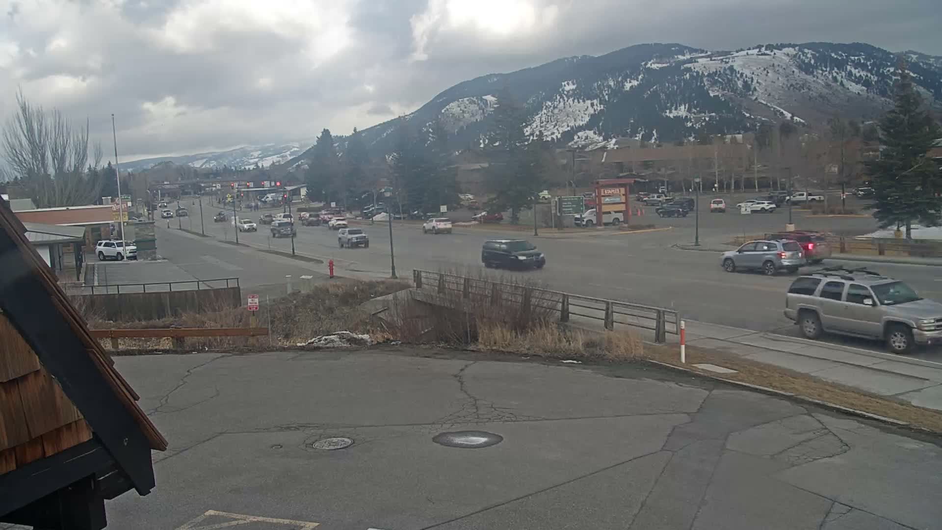 Jackson Hole, Jackson W Broadway Street 191 Live Cam - Jackson, Teton, Wyoming, USA