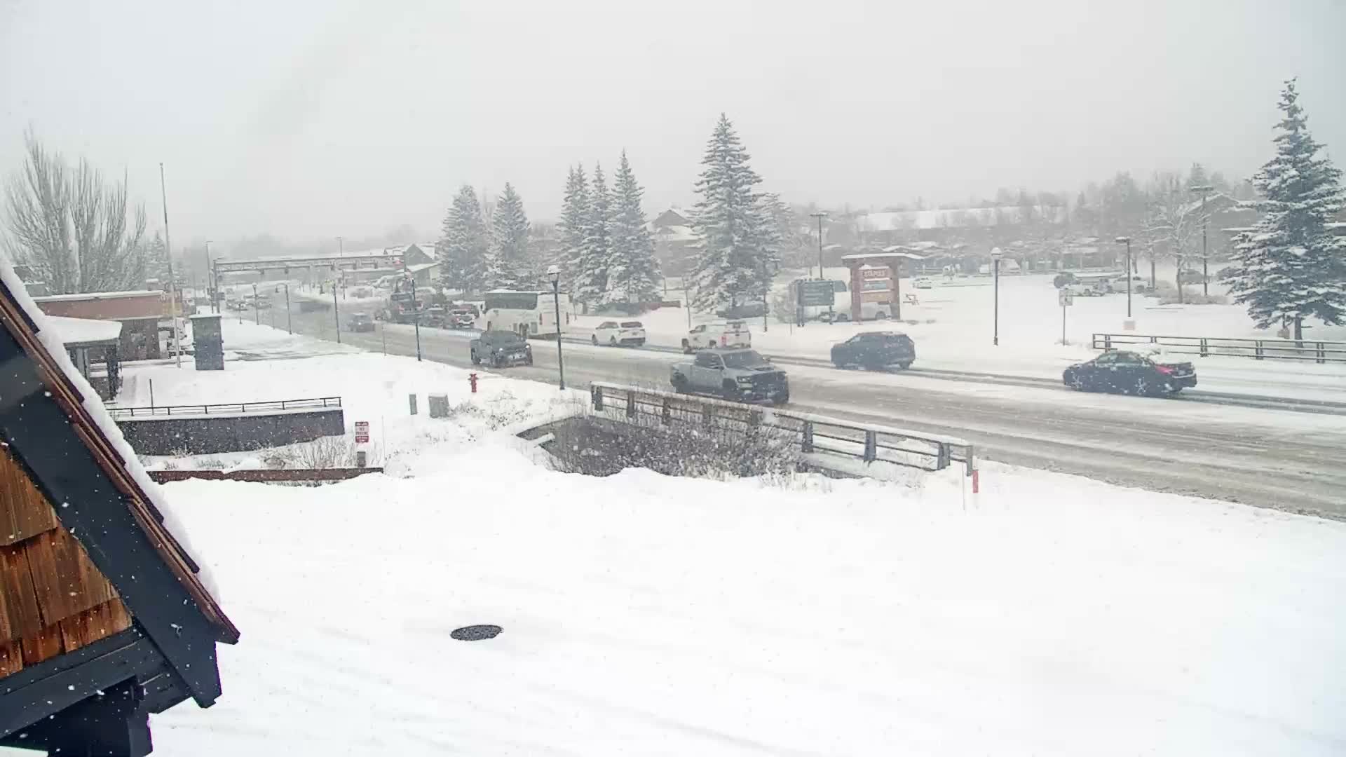 Jackson Hole, Jackson W Broadway Street 191 Live Cam - Jackson, Teton, Wyoming, USA
