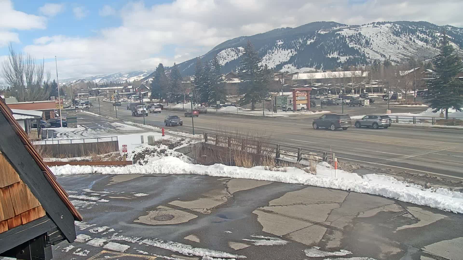 Jackson Hole, Jackson W Broadway Street 191 Live Cam - Jackson, Teton, Wyoming, USA