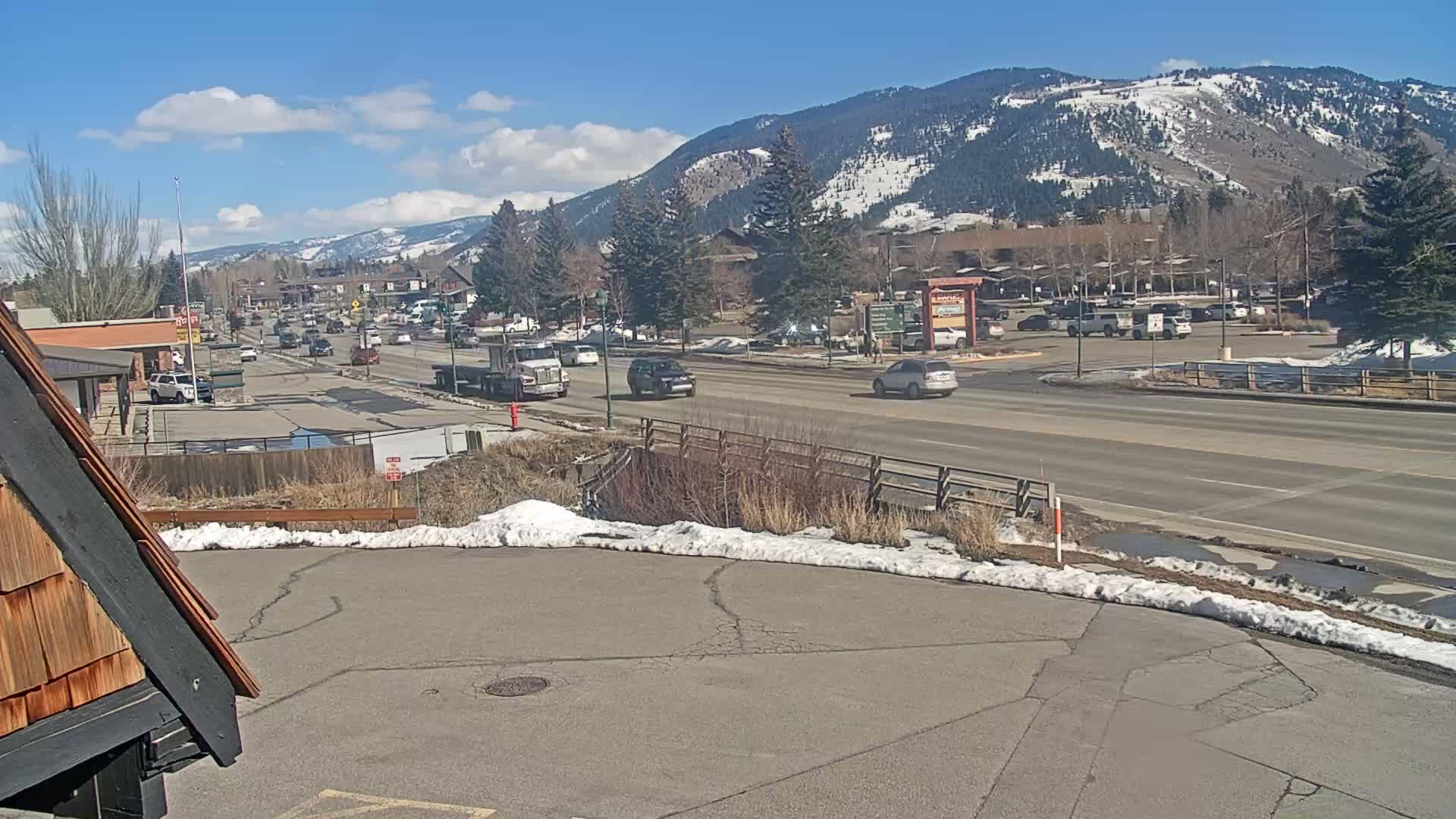 Jackson Hole, Jackson W Broadway Street 191 Live Cam - Jackson, Teton, Wyoming, USA