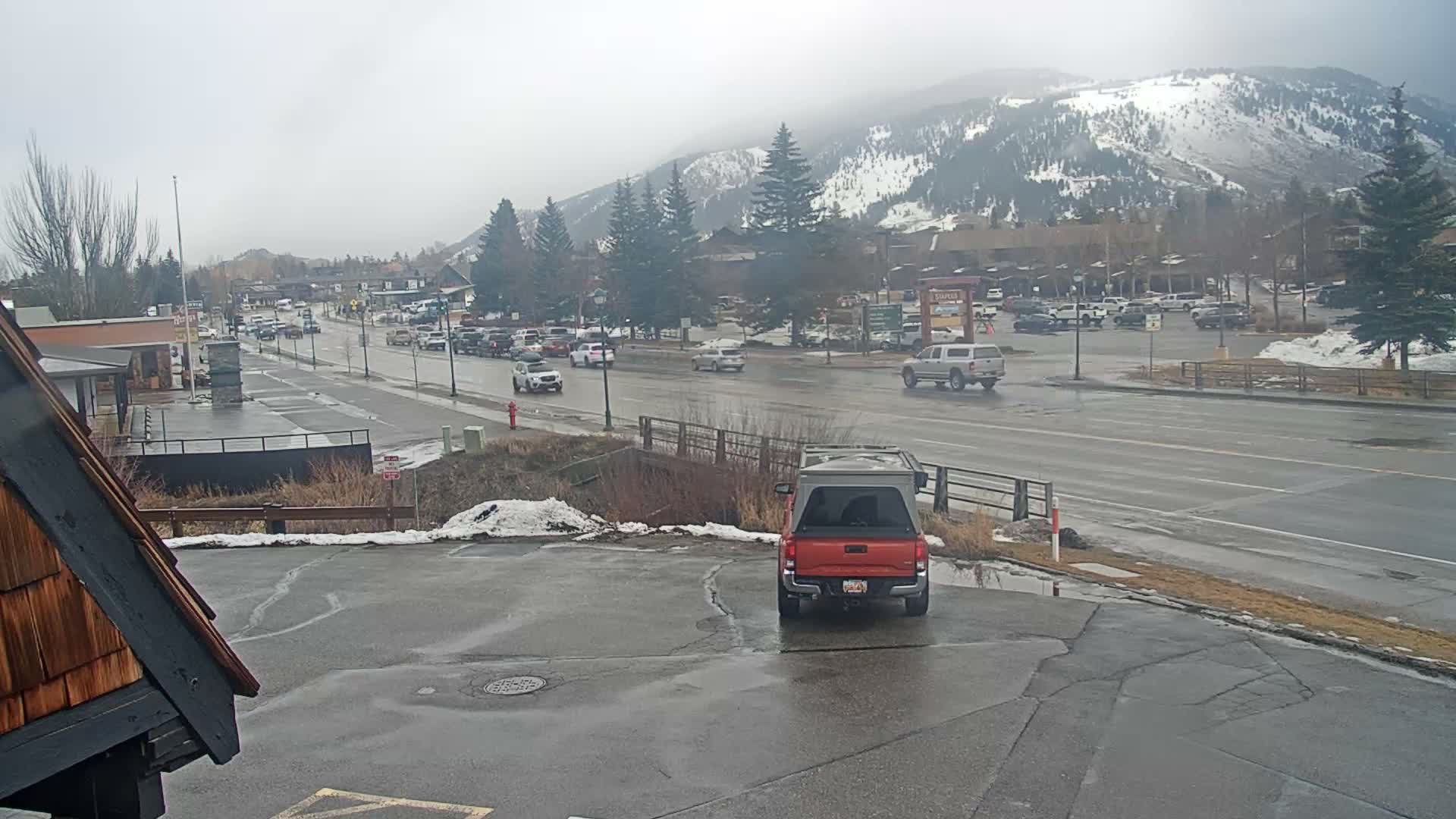 Jackson Hole, Jackson W Broadway Street 191 Live Cam - Jackson, Teton, Wyoming, USA