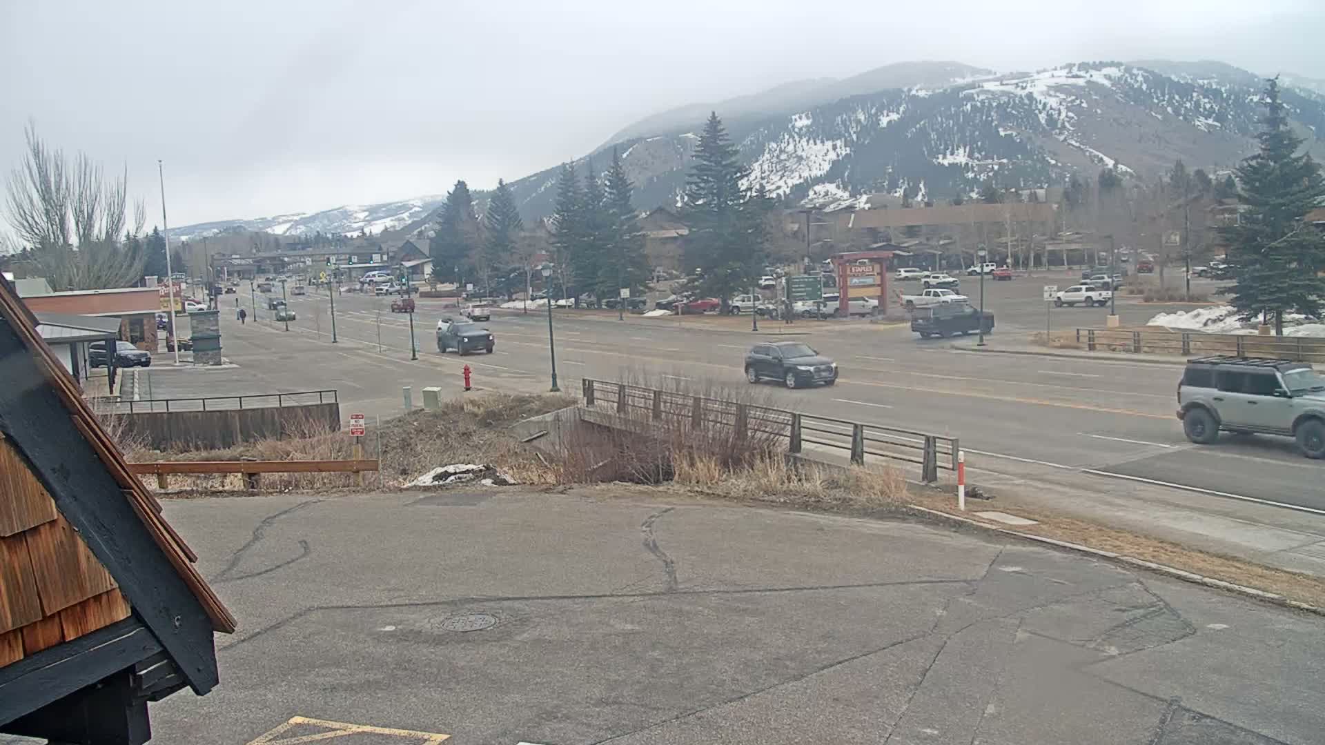 Jackson Hole, Jackson W Broadway Street 191 Live Cam - Jackson, Teton, Wyoming, USA