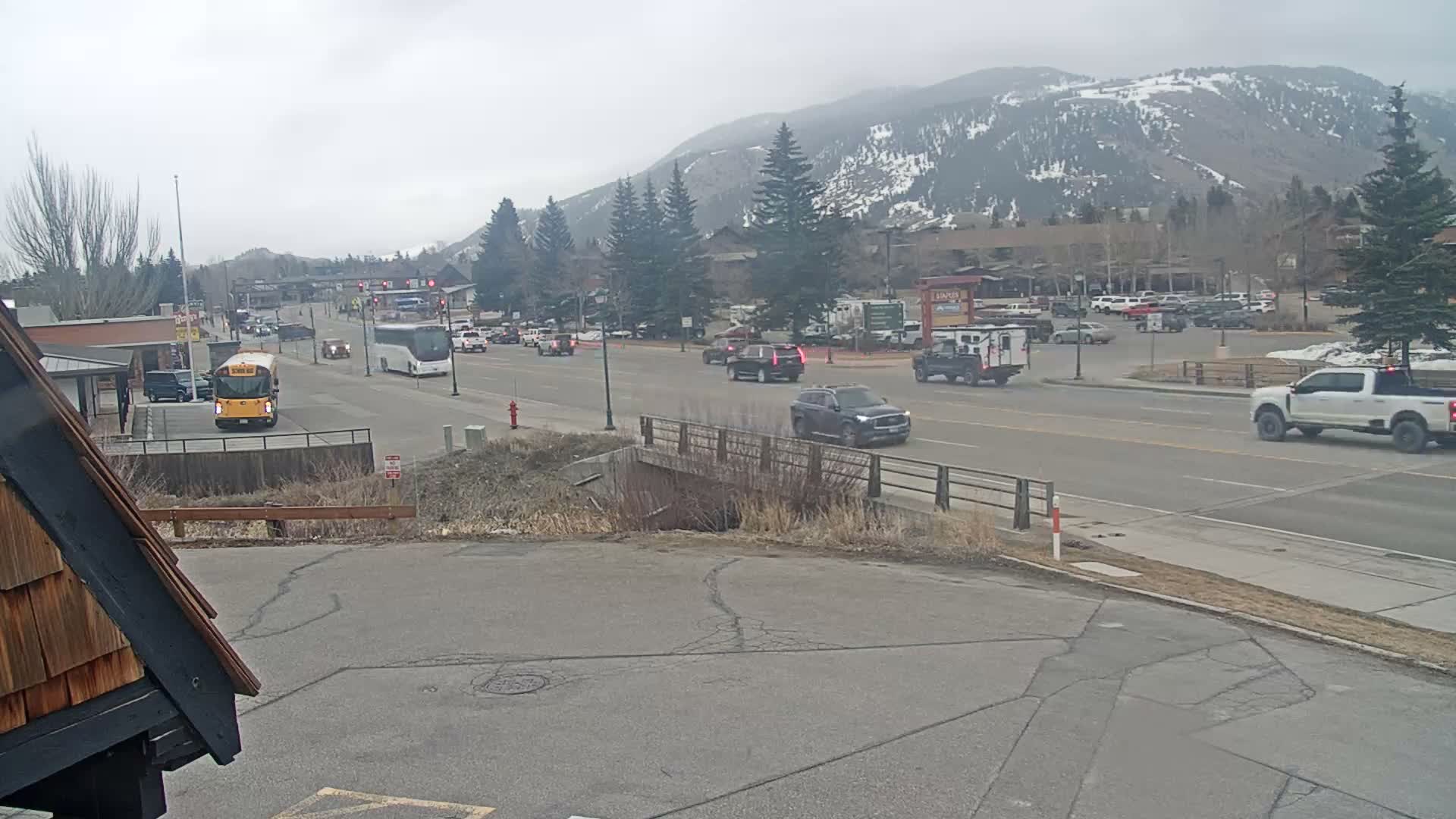 Jackson Hole, Jackson W Broadway Street 191 Live Cam - Jackson, Teton, Wyoming, USA