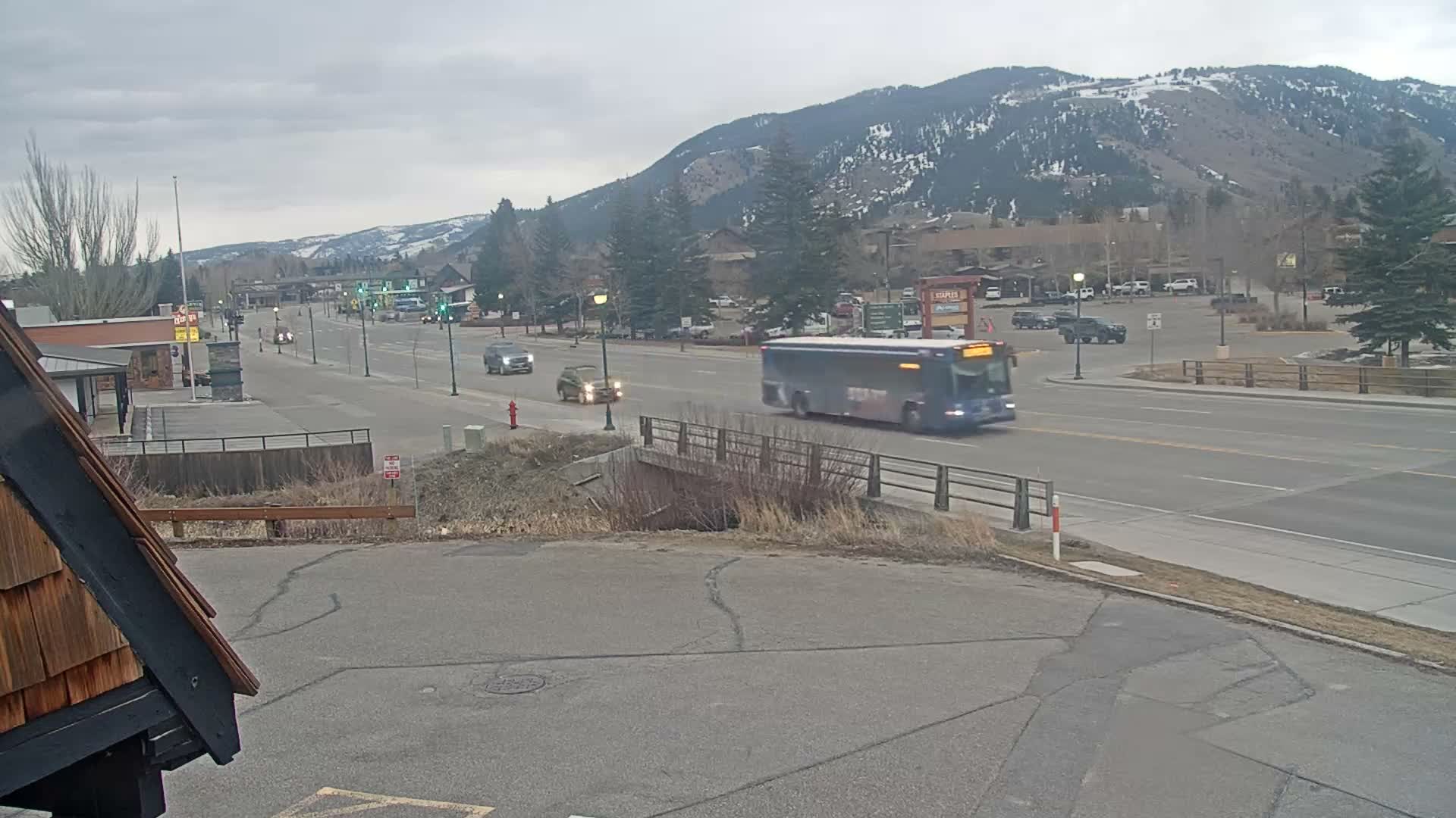Jackson Hole, Jackson W Broadway Street 191 Live Cam - Jackson, Teton, Wyoming, USA