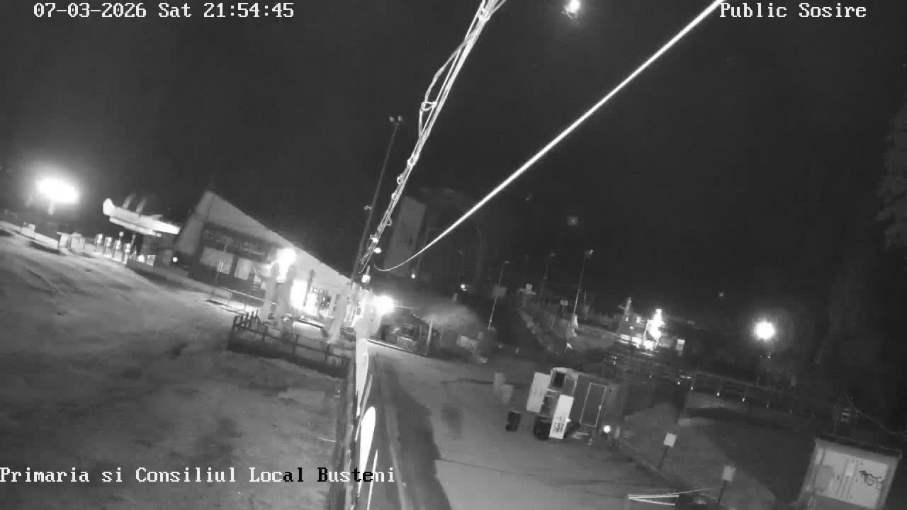 Prahova, Domeniul Schiabil Kalinderu Ski Center & Pârtia de Săniuș Ski Slope, Busteni Live Cam - Busteni, Prahova, Romania
