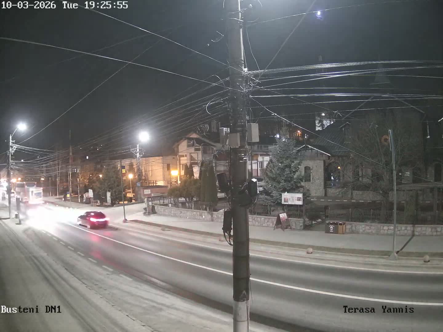 Prahova, Centru Busteni Town Center Live Cam - Busteni, Prahova, Romania