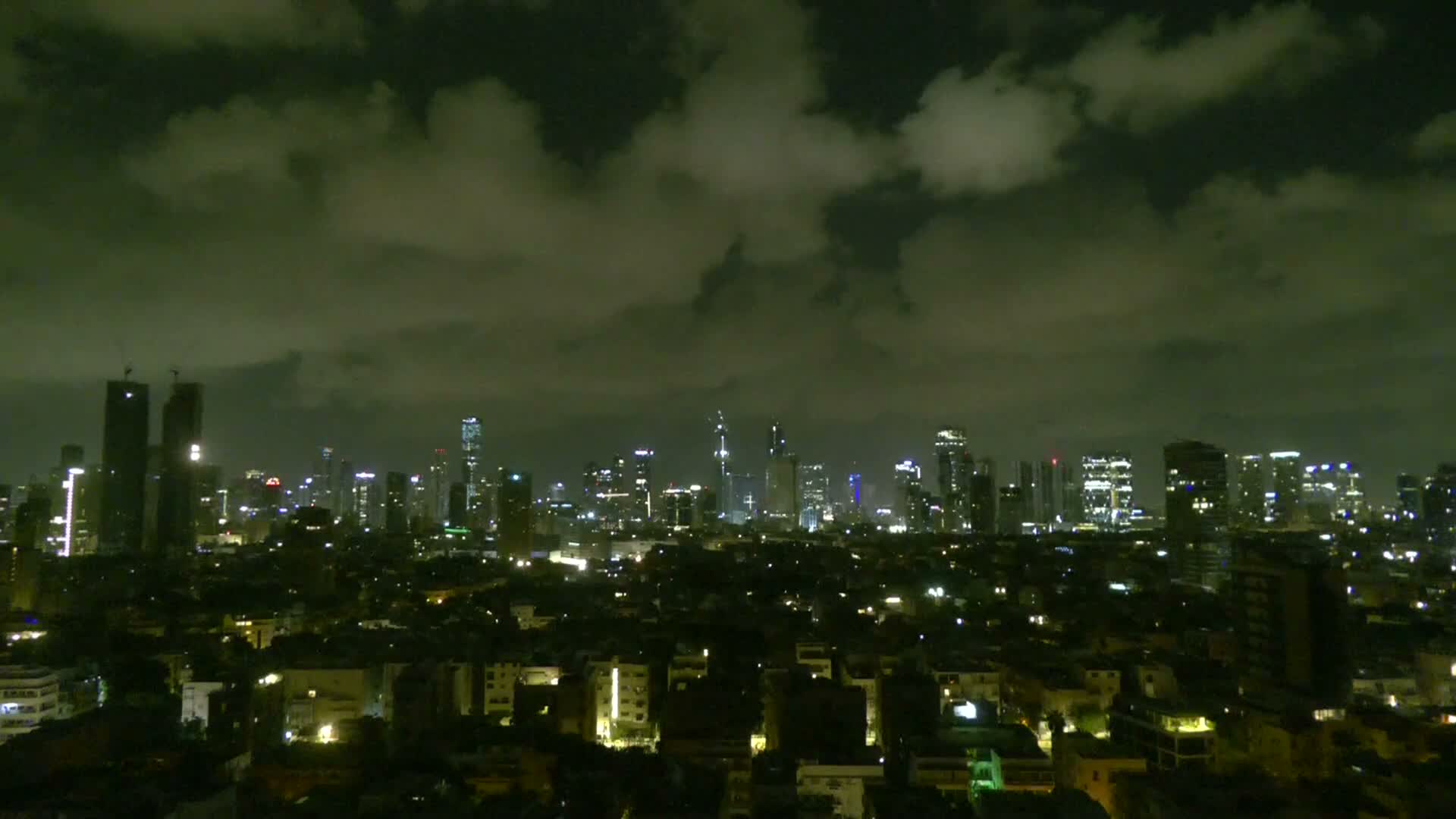 Tel Aviv-Yafo ( קו הרקיע של תל אביב ) Tel Aviv Skyline Live Cam - Old North , Tel Aviv, Israel