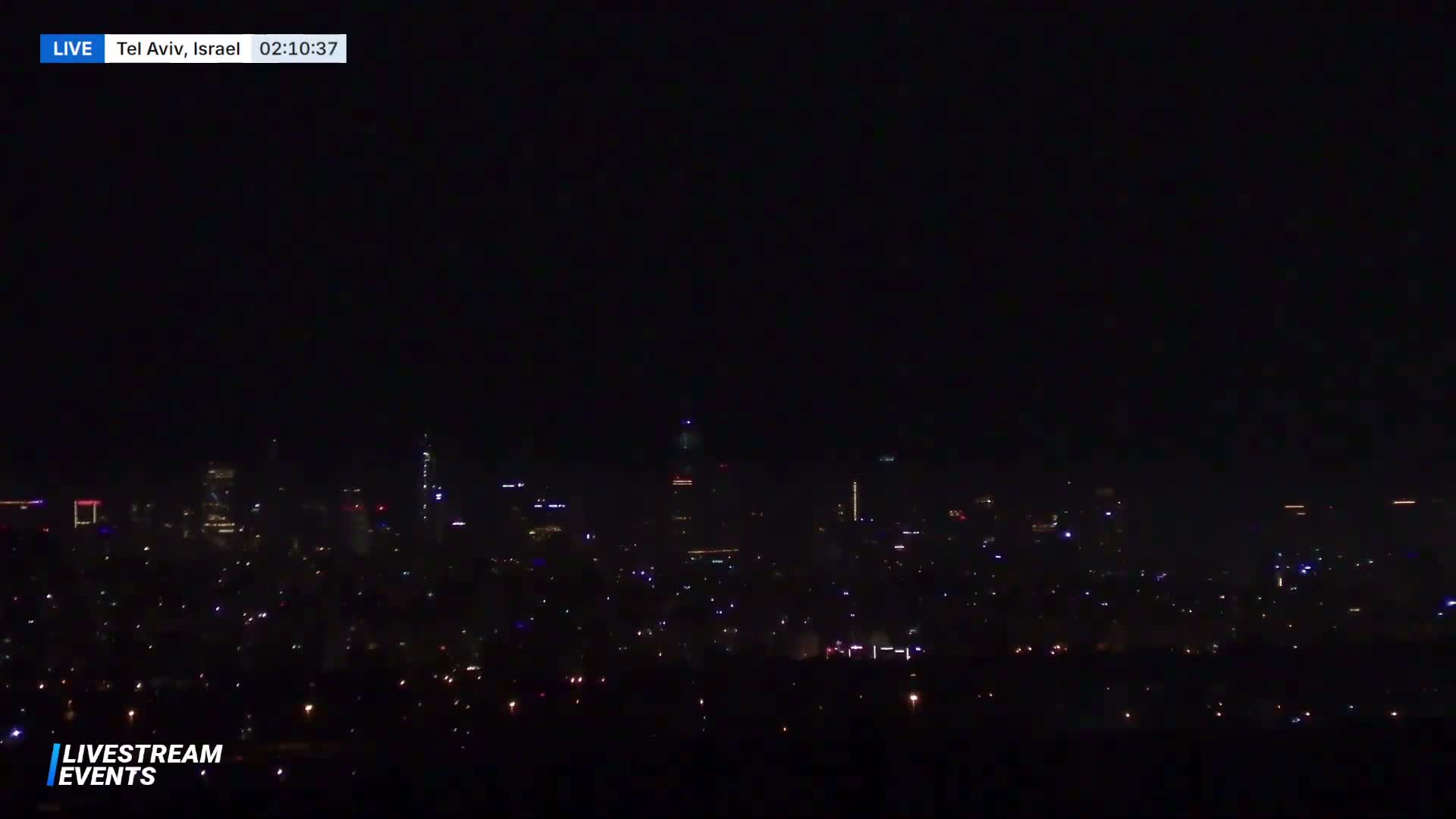 Rosh Haayin, ( נוף עירוני של תל אביב מראש העין )Tel-Aviv City View from Rosh Haayin, Tel Aviv Live Cam - Rosh Ha'Ayin, Central, Israel