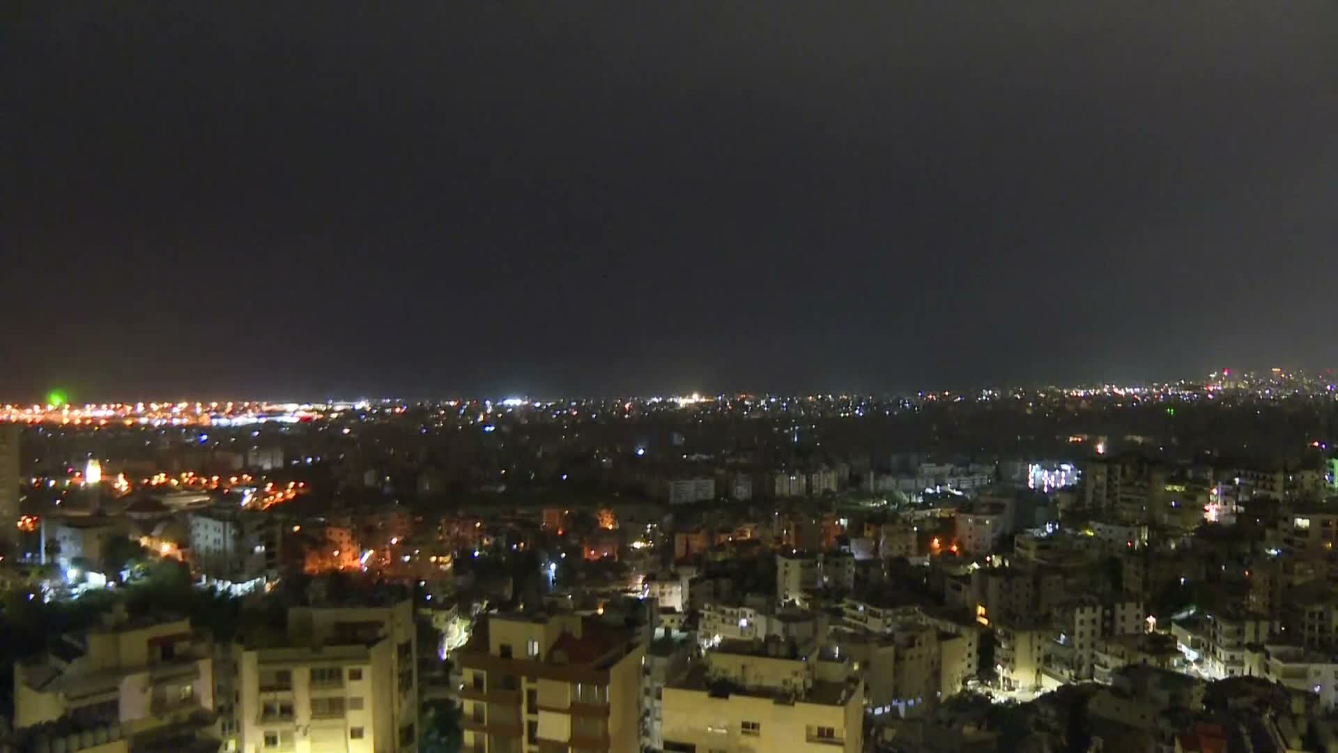 Beirut, Baabda, ( جبل لبنان، أفق بعبدا، بيروت ) Panaromic Beirut Live Cam - Baabda, Caza de Baabda, Mount Lebanon, Lebanon