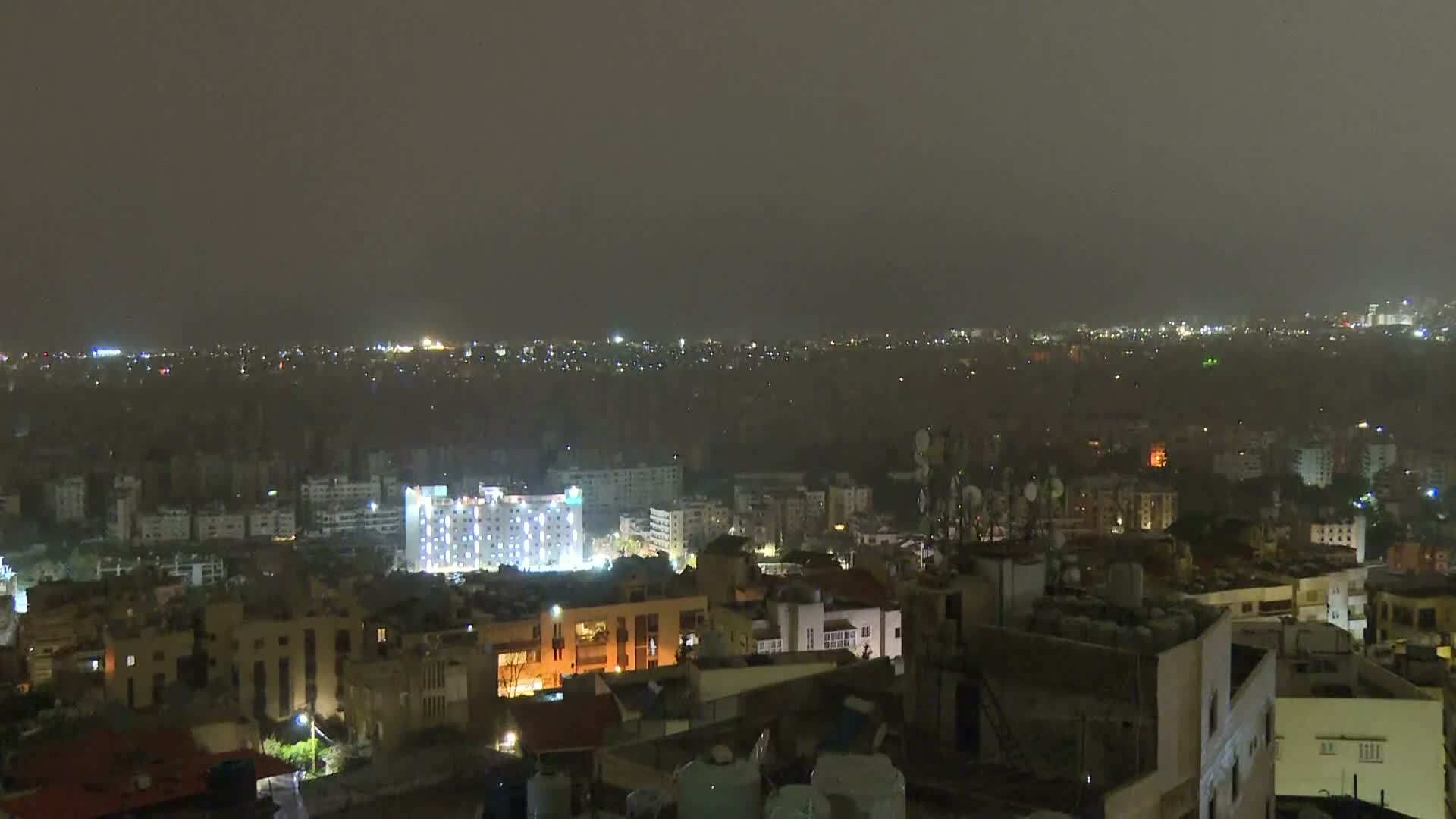 Beirut, Baabda, ( جبل لبنان، أفق بعبدا، بيروت ) Panaromic Beirut Live Cam - Baabda, Caza de Baabda, Mount Lebanon, Lebanon