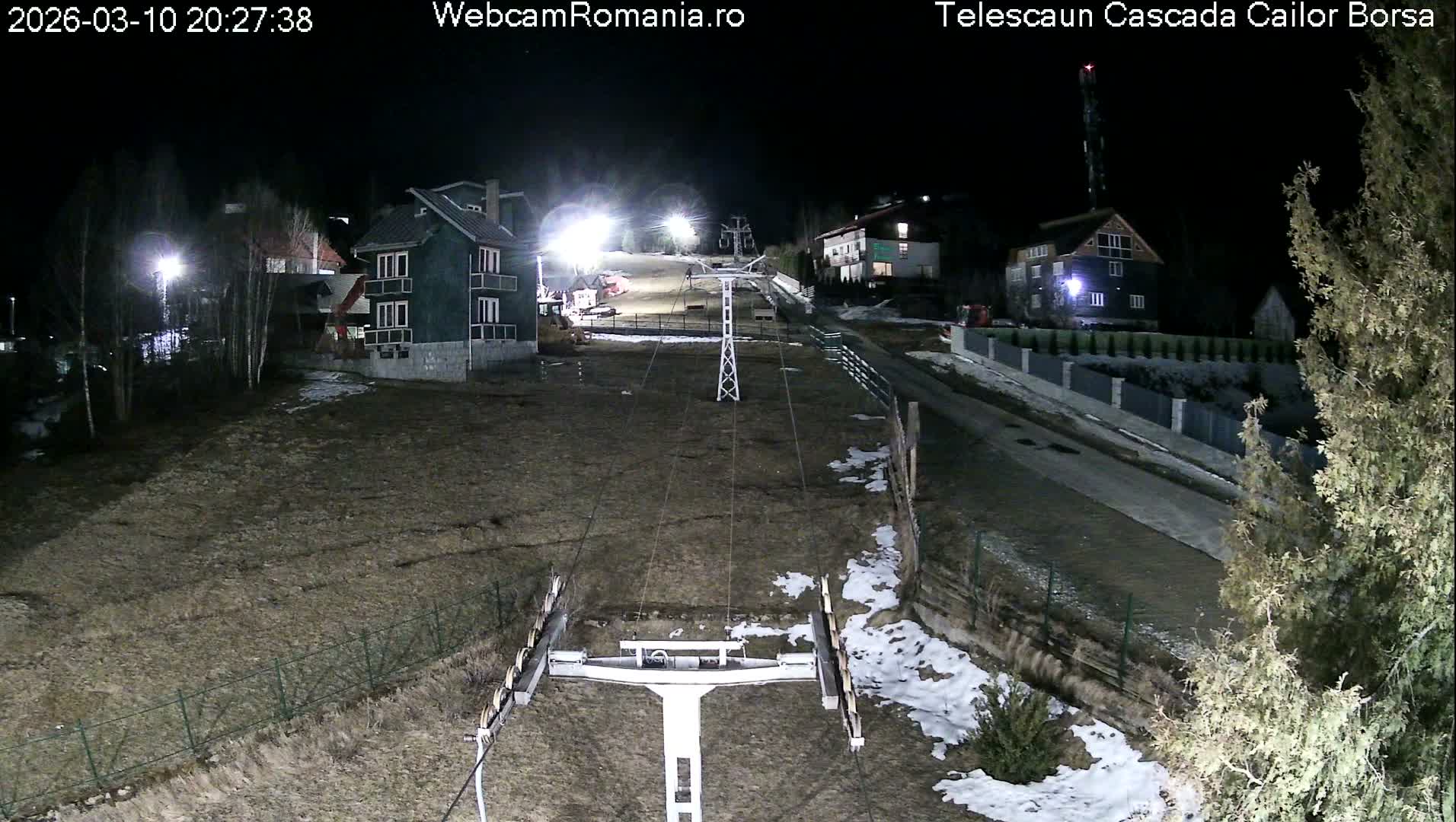 Maramureş, Statiunea Borşa Ski Center &  Partia Borsa Ski Slope, Borsa Live Cam - Staţiunea Borşa, Borşa, Maramureş, Romania