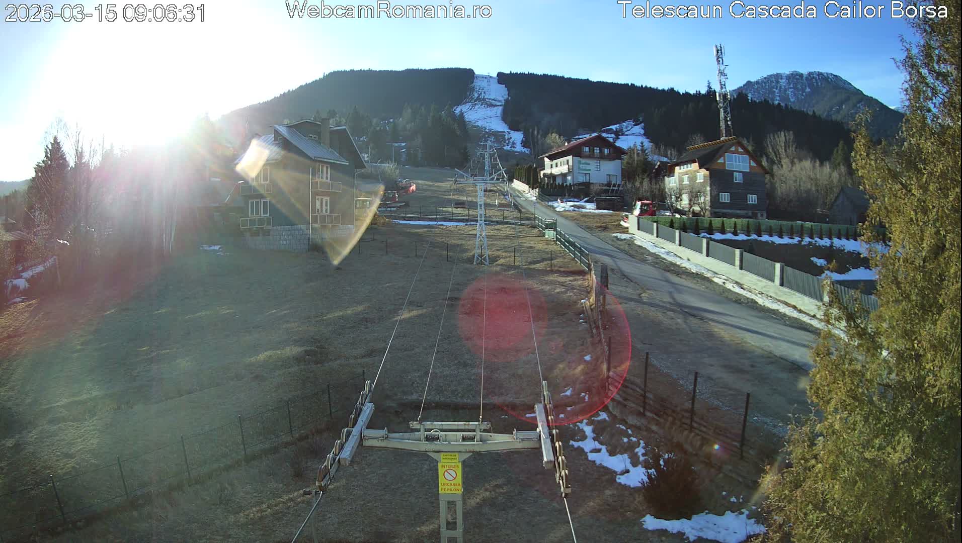 Maramureş, Statiunea Borşa Ski Center &  Partia Borsa Ski Slope, Borsa Live Cam - Staţiunea Borşa, Borşa, Maramureş, Romania
