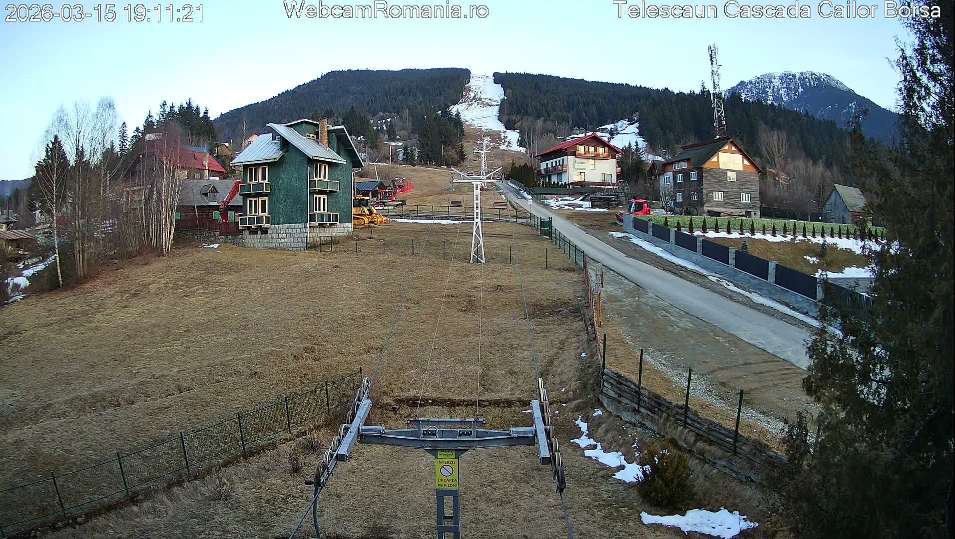 Maramureş, Statiunea Borşa Ski Center &  Partia Borsa Ski Slope, Borsa Live Cam - Staţiunea Borşa, Borşa, Maramureş, Romania