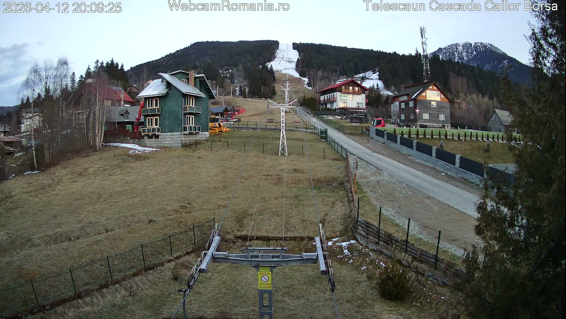 Maramureş, Statiunea Borşa Ski Center &  Partia Borsa Ski Slope, Borsa Live Cam - Staţiunea Borşa, Borşa, Maramureş, Romania