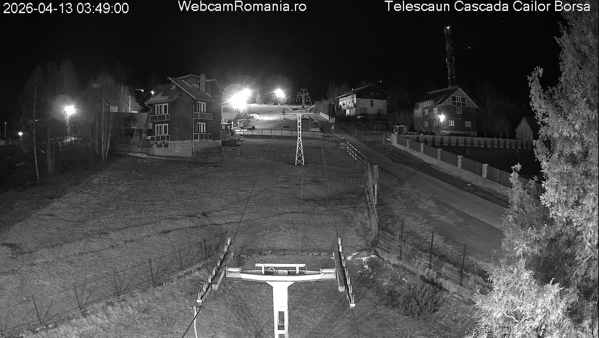 Maramureş, Statiunea Borşa Ski Center &  Partia Borsa Ski Slope, Borsa Live Cam - Staţiunea Borşa, Borşa, Maramureş, Romania