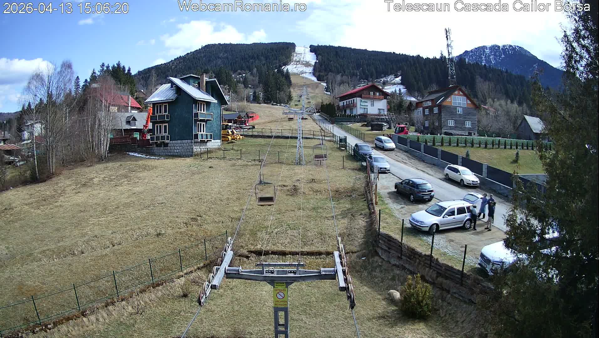Maramureş, Statiunea Borşa Ski Center &  Partia Borsa Ski Slope, Borsa Live Cam - Staţiunea Borşa, Borşa, Maramureş, Romania