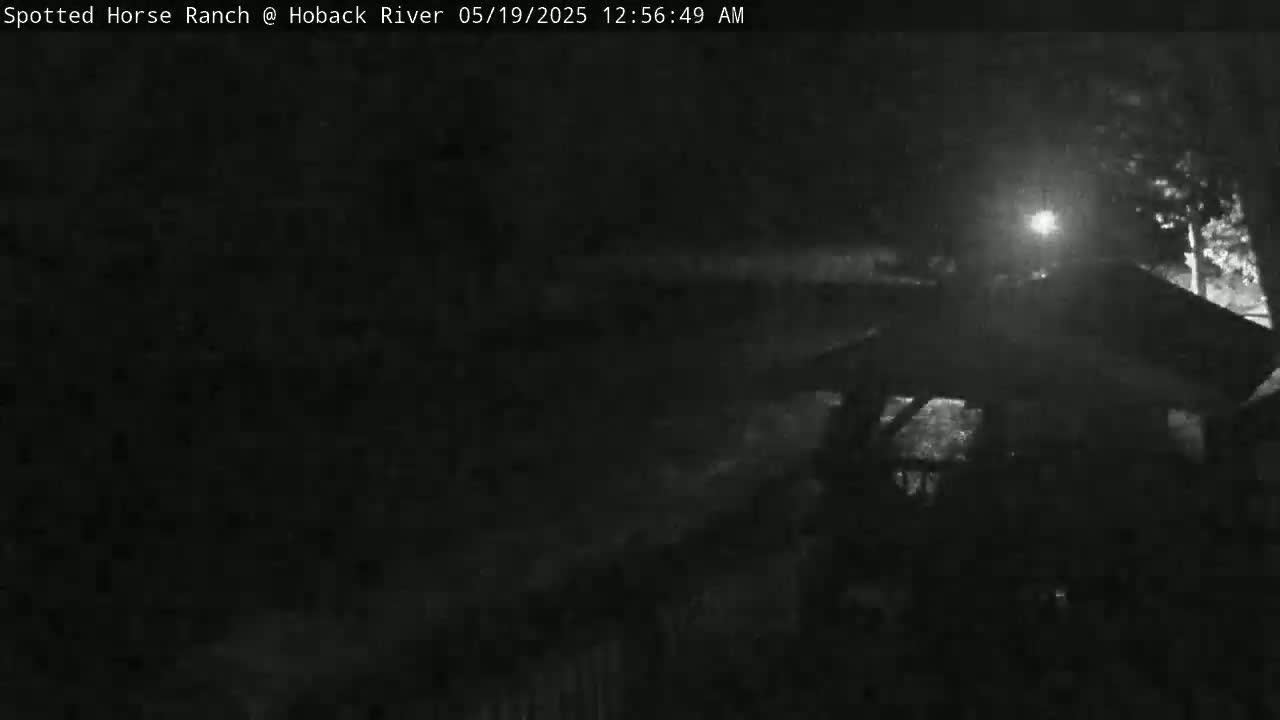 Hoback River View from Spotted Horse Ranch Live Cam - Hoback, Teton, Wyoming, USA