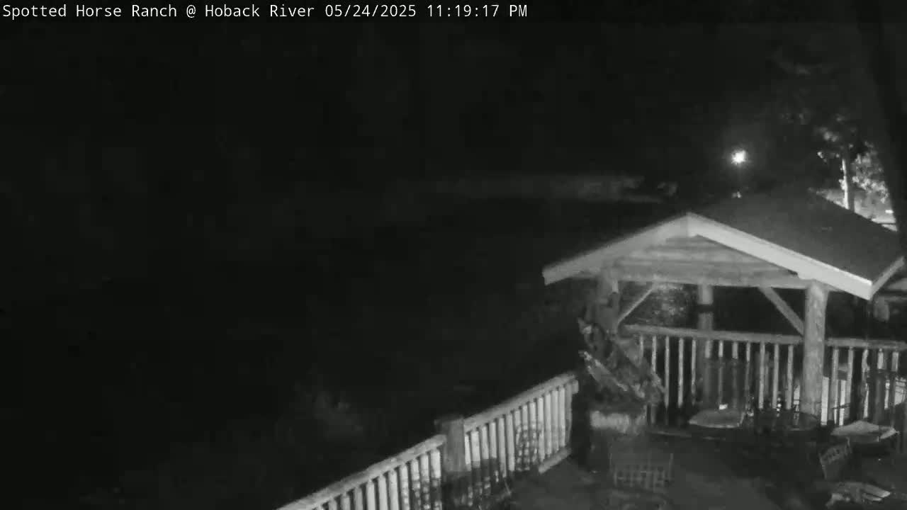 Hoback River View from Spotted Horse Ranch Live Cam - Hoback, Teton, Wyoming, USA