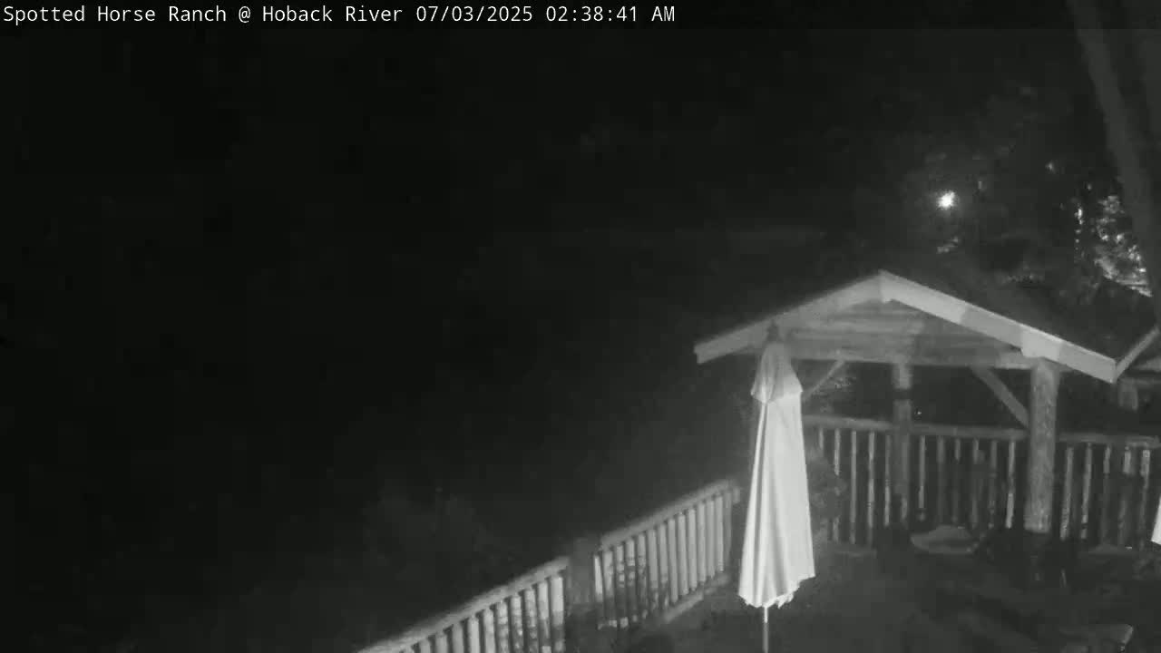 Hoback River View from Spotted Horse Ranch Live Cam - Hoback, Teton, Wyoming, USA