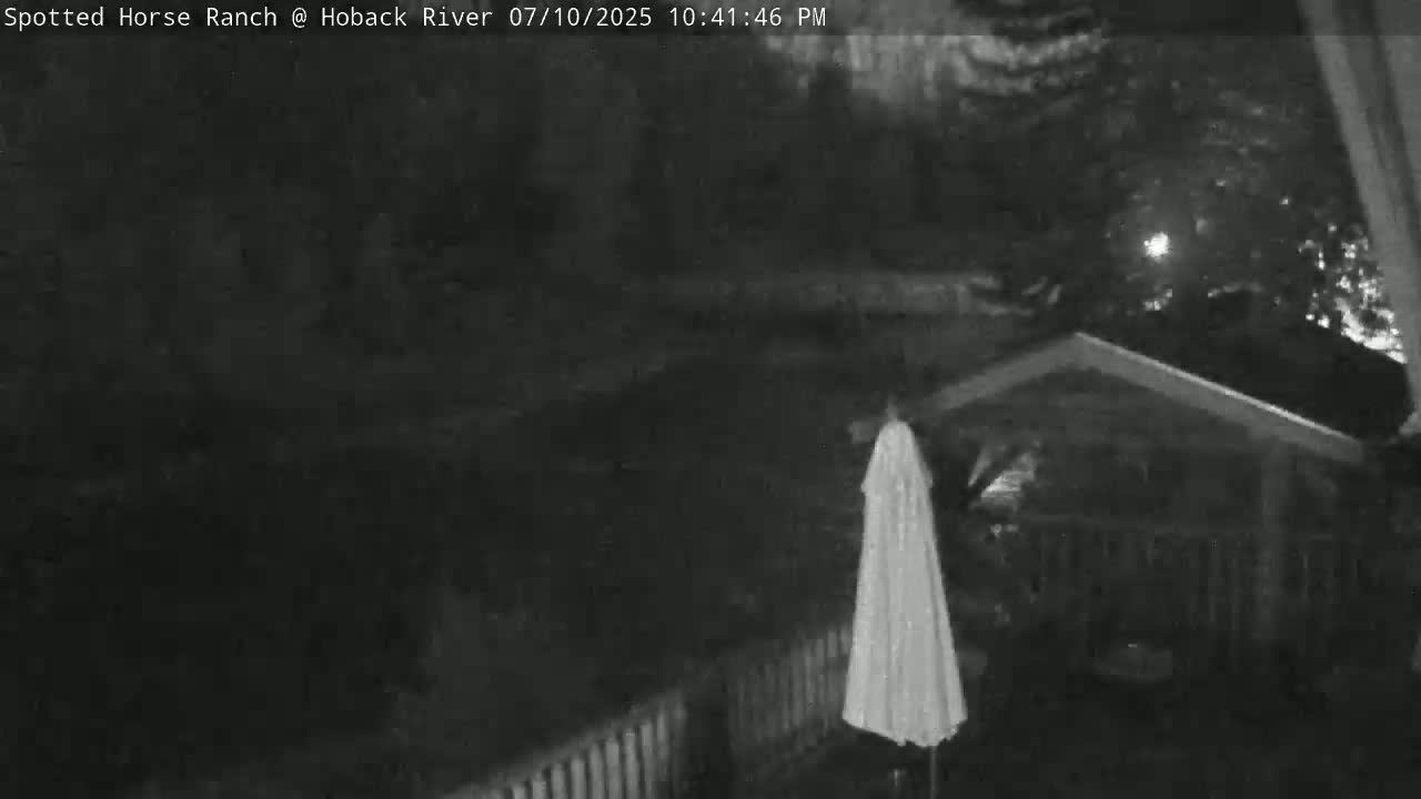 Hoback River View from Spotted Horse Ranch Live Cam - Hoback, Teton, Wyoming, USA