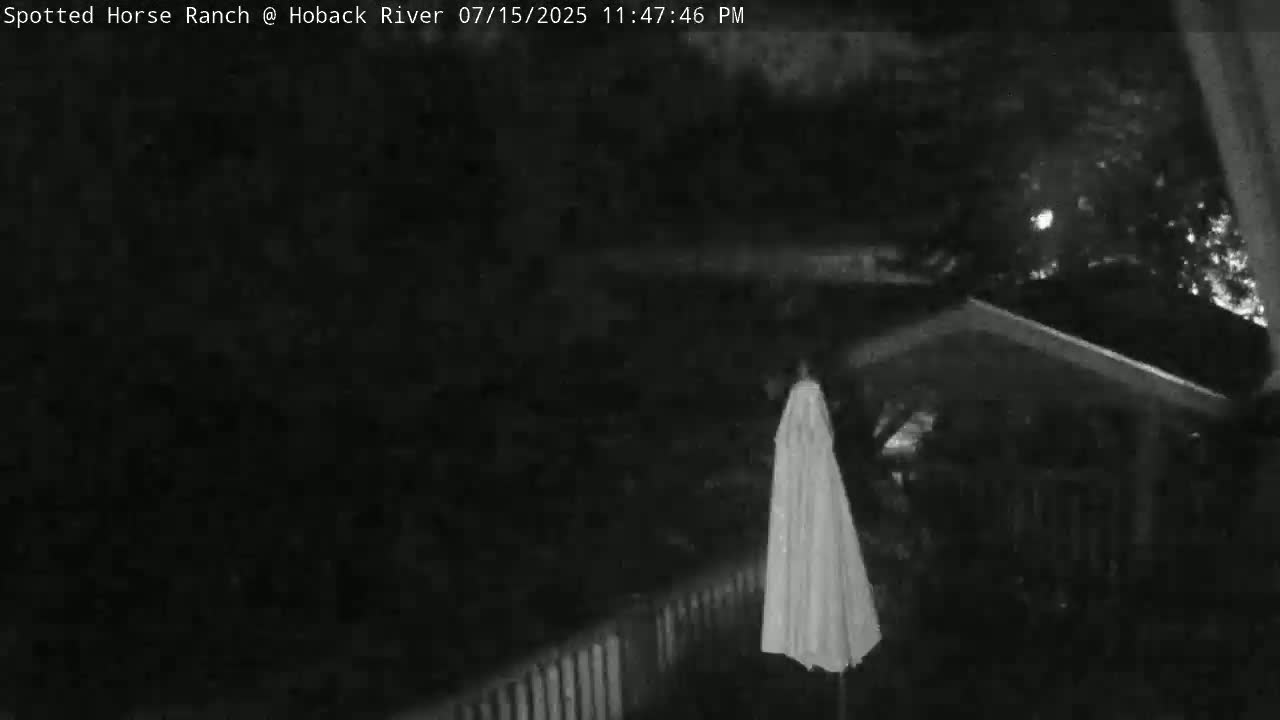 Hoback River View from Spotted Horse Ranch Live Cam - Hoback, Teton, Wyoming, USA