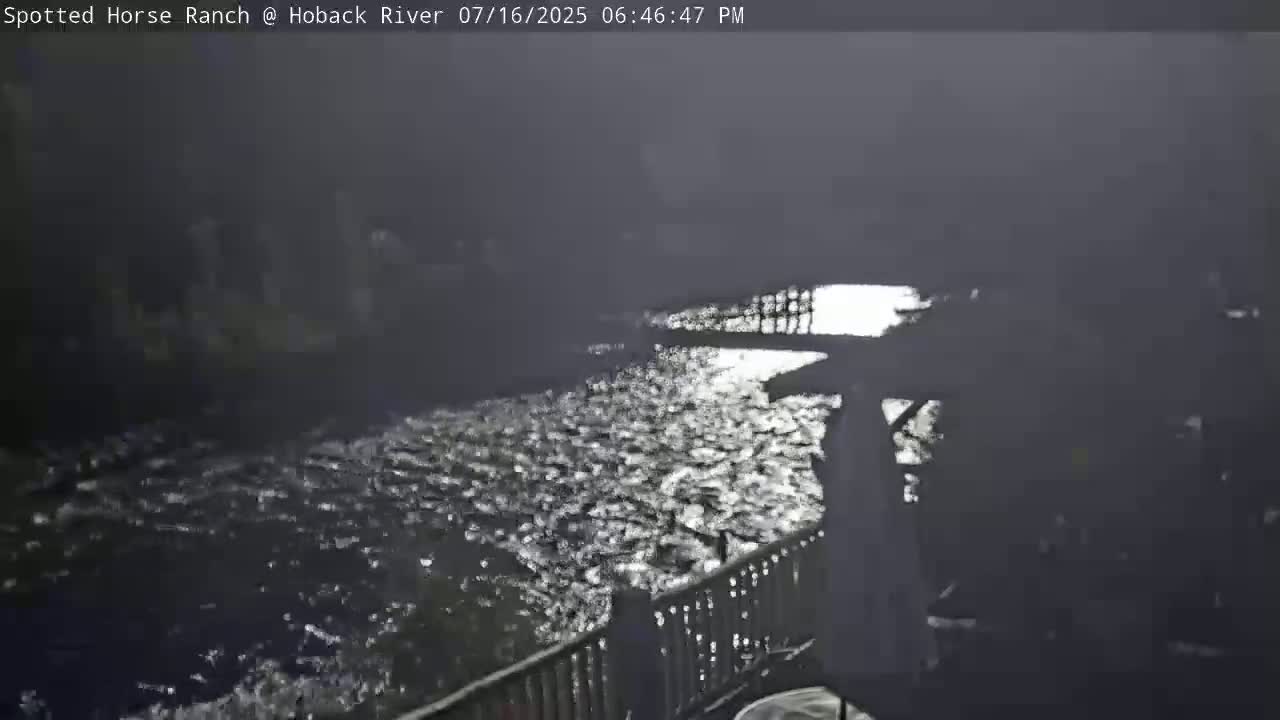 Hoback River View from Spotted Horse Ranch Live Cam - Hoback, Teton, Wyoming, USA