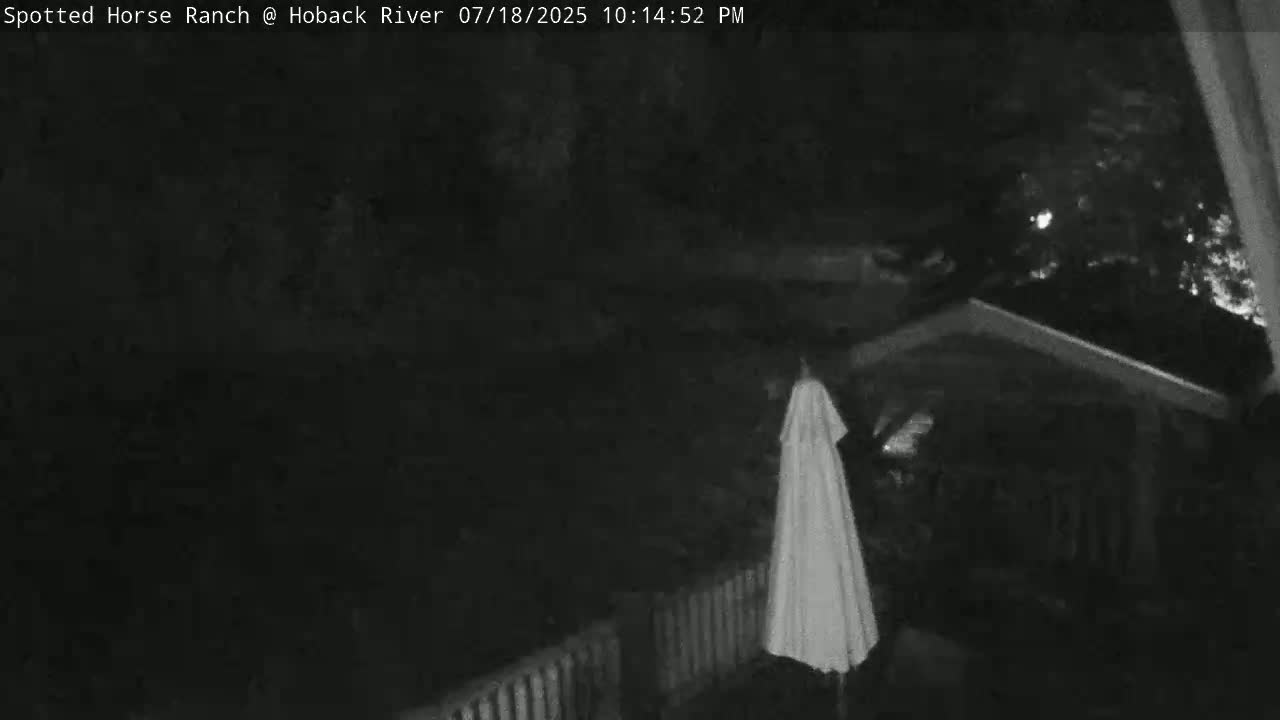 Hoback River View from Spotted Horse Ranch Live Cam - Hoback, Teton, Wyoming, USA