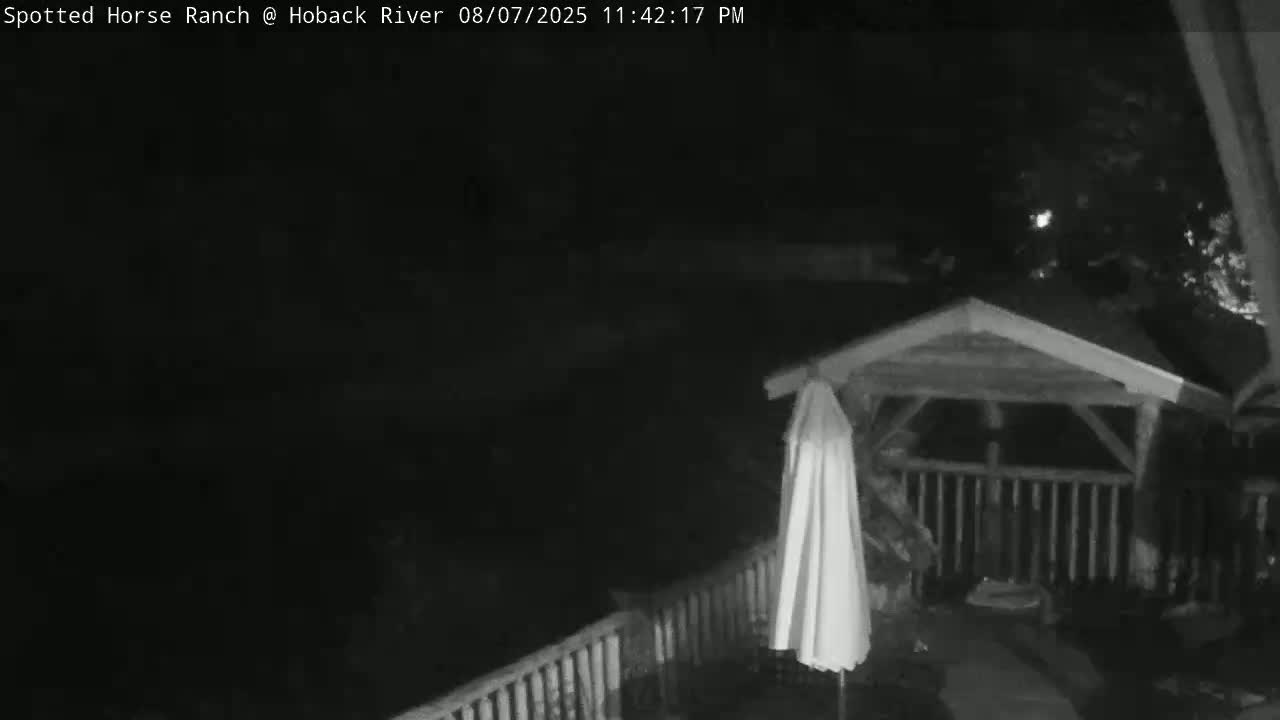 Hoback River View from Spotted Horse Ranch Live Cam - Hoback, Teton, Wyoming, USA