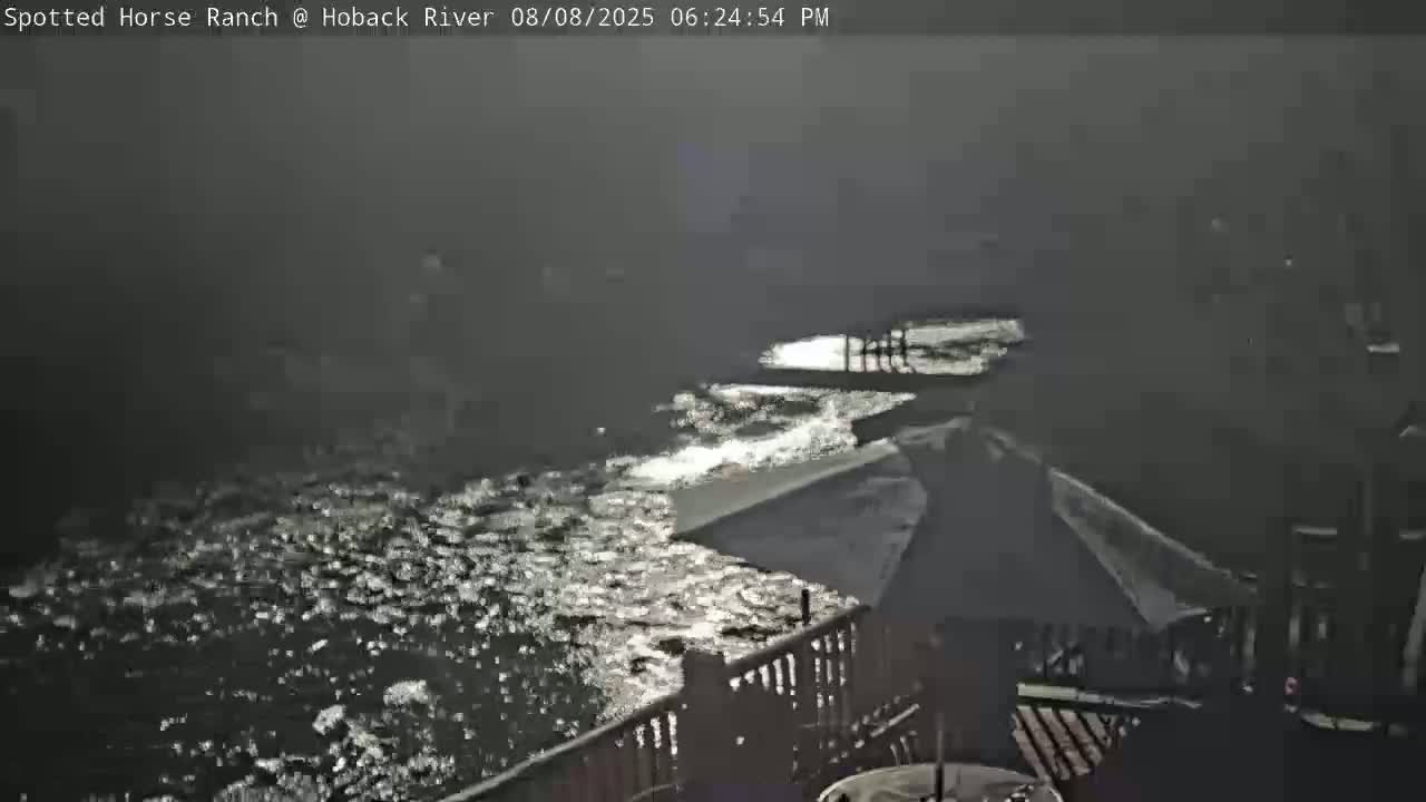 Hoback River View from Spotted Horse Ranch Live Cam - Hoback, Teton, Wyoming, USA