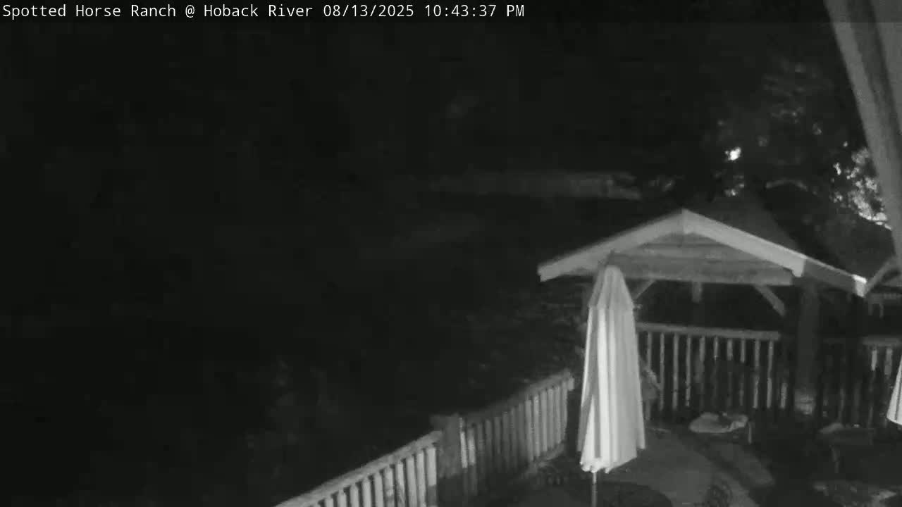 Hoback River View from Spotted Horse Ranch Live Cam - Hoback, Teton, Wyoming, USA