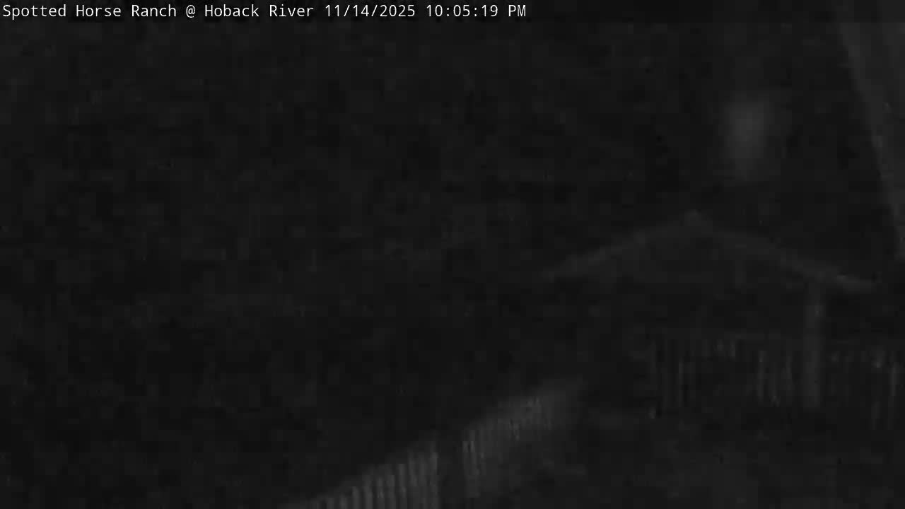 Hoback River View from Spotted Horse Ranch Live Cam - Hoback, Teton, Wyoming, USA