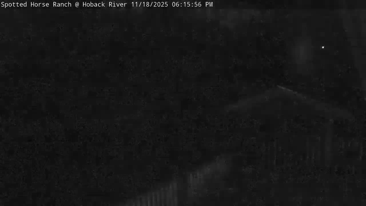 Hoback River View from Spotted Horse Ranch Live Cam - Hoback, Teton, Wyoming, USA