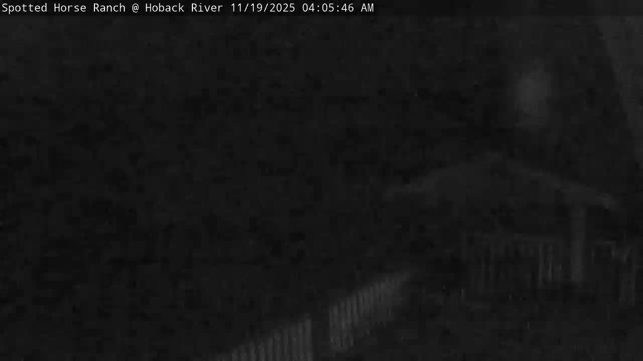 Hoback River View from Spotted Horse Ranch Live Cam - Hoback, Teton, Wyoming, USA