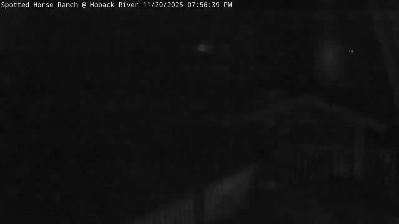 Hoback River View from Spotted Horse Ranch Live Cam - Hoback, Teton, Wyoming, USA