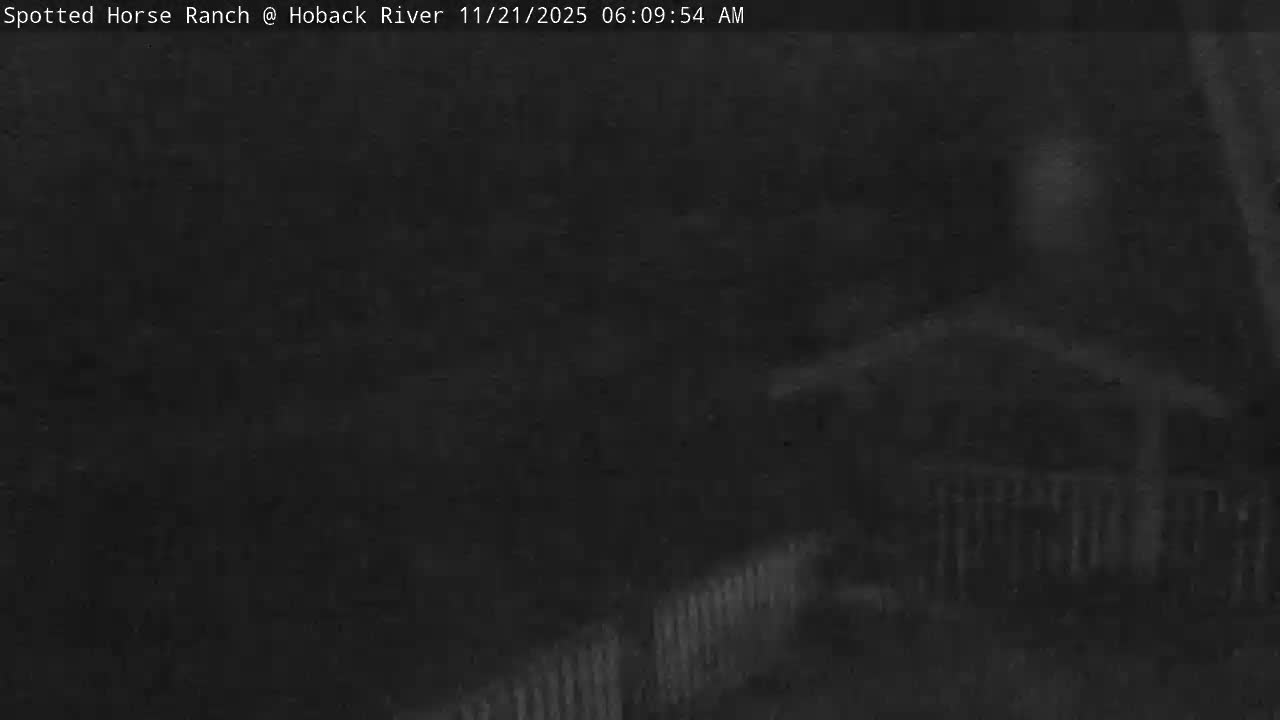 Hoback River View from Spotted Horse Ranch Live Cam - Hoback, Teton, Wyoming, USA