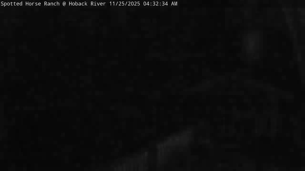 Hoback River View from Spotted Horse Ranch Live Cam - Hoback, Teton, Wyoming, USA