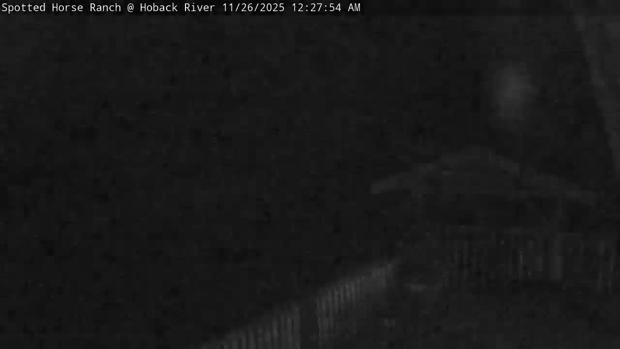 Hoback River View from Spotted Horse Ranch Live Cam - Hoback, Teton, Wyoming, USA