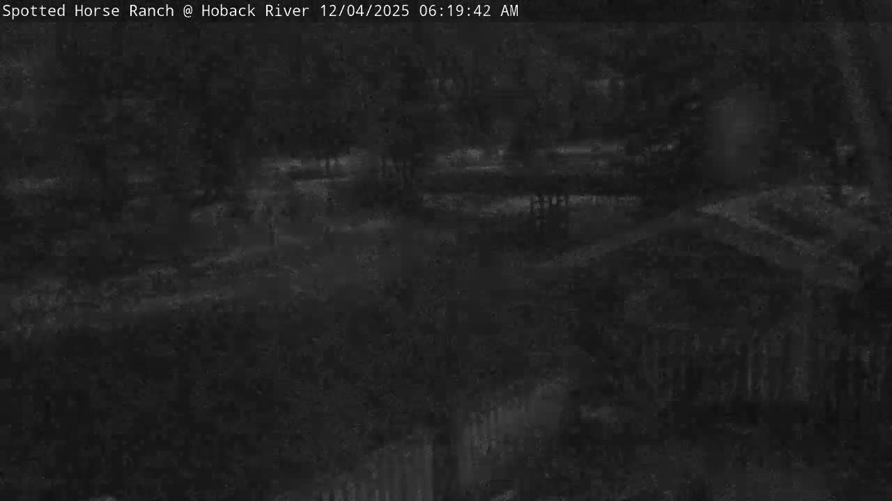 Hoback River View from Spotted Horse Ranch Live Cam - Hoback, Teton, Wyoming, USA