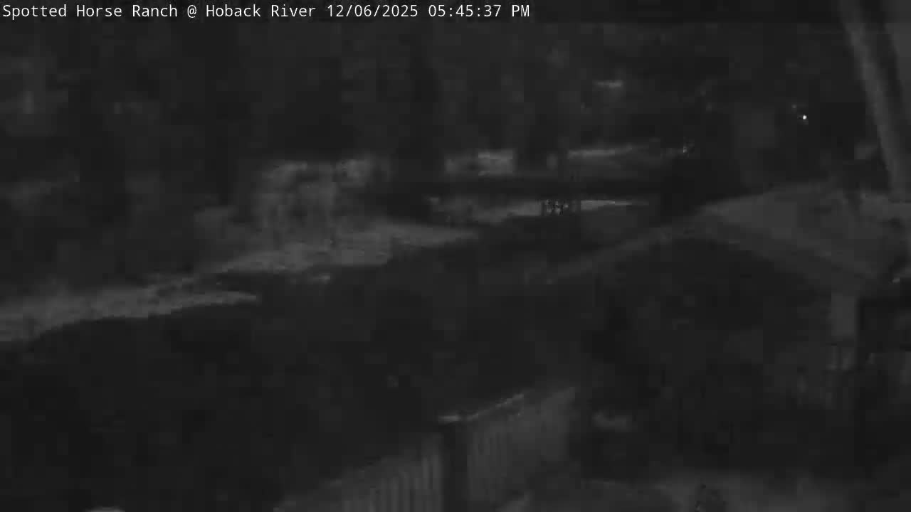 Hoback River View from Spotted Horse Ranch Live Cam - Hoback, Teton, Wyoming, USA