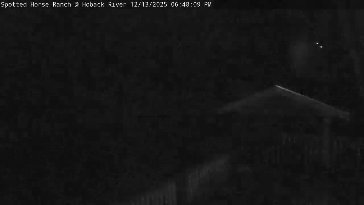 Hoback River View from Spotted Horse Ranch Live Cam - Hoback, Teton, Wyoming, USA